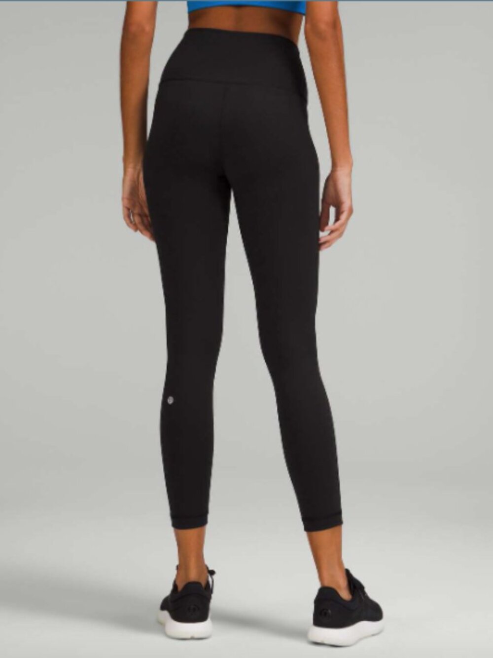 Lululemon Wunder Train High-Rise Tight 25" Black Leggings Ankle Length - Picture 2 of 11